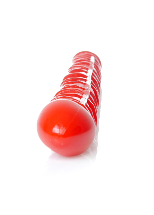 Dildo Flexible Double Dong   Red - obrazek 3
