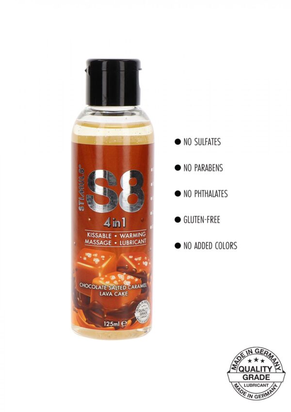 S8 4 in 1 Dessert Lube 125ml Chocolate - obrazek 3