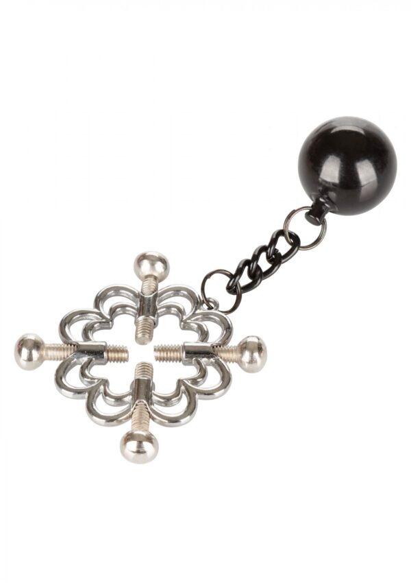 4 Point Weighted Nipple Press Metal - obrazek 3