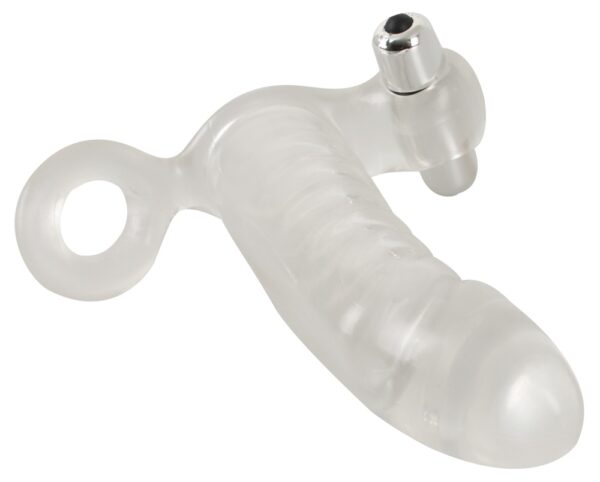 Crystal Clear Vibrating Sleeve - obrazek 3
