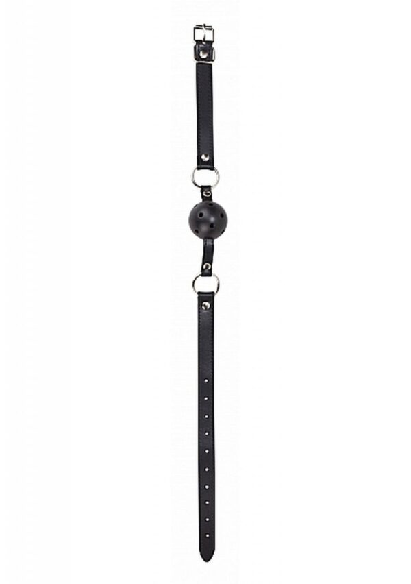 Gag Ball   Black - obrazek 3