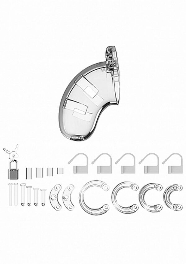 Model 01   Chastity   3.5   Cock Cage   Transparent - obrazek 3