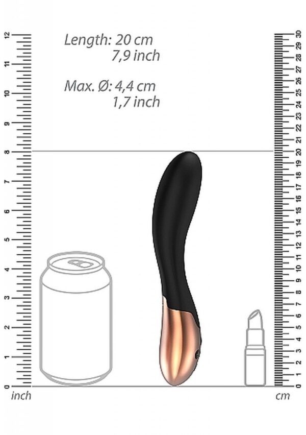 Heating Vibrator   Posh   Black - obrazek 3