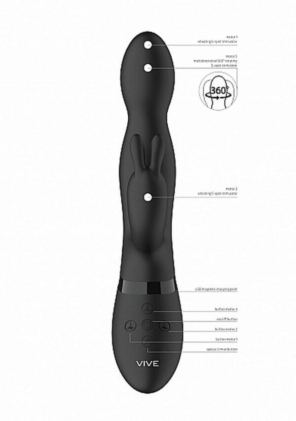 Niva   360degrees Rabbit   Black - obrazek 3