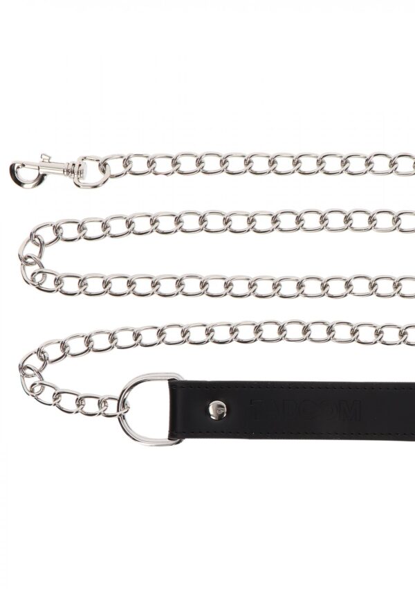 Chain Leash Black - obrazek 3