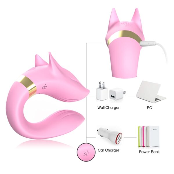 Fox light pink - obrazek 3