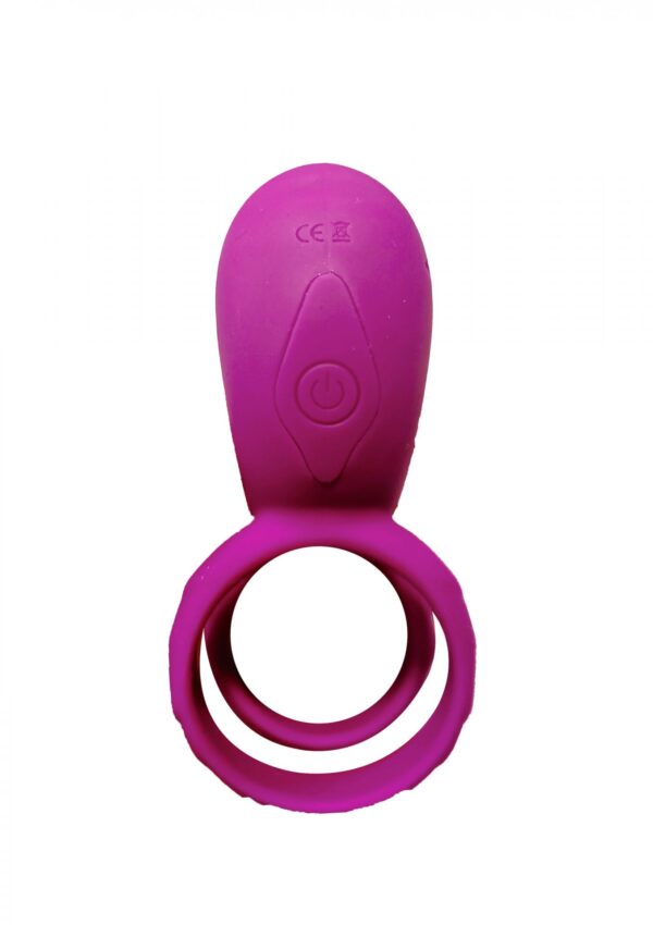 Couples Stimulator Ring Fuchsia - obrazek 3