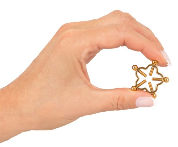 Bad Kitty Nipple Jewellery Gol - obrazek 3