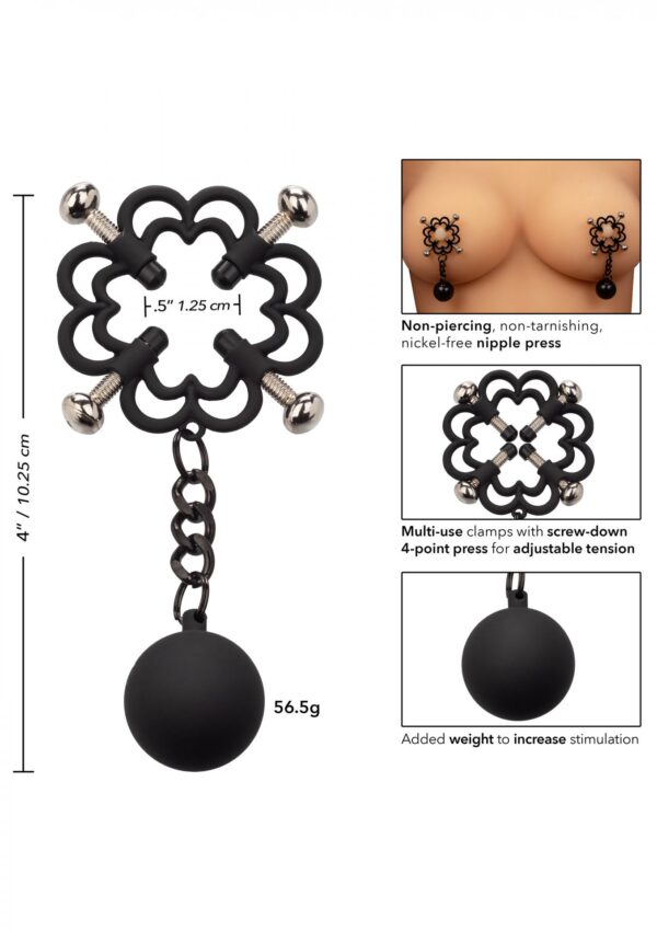 Weighted Nipple Press Metal - obrazek 3