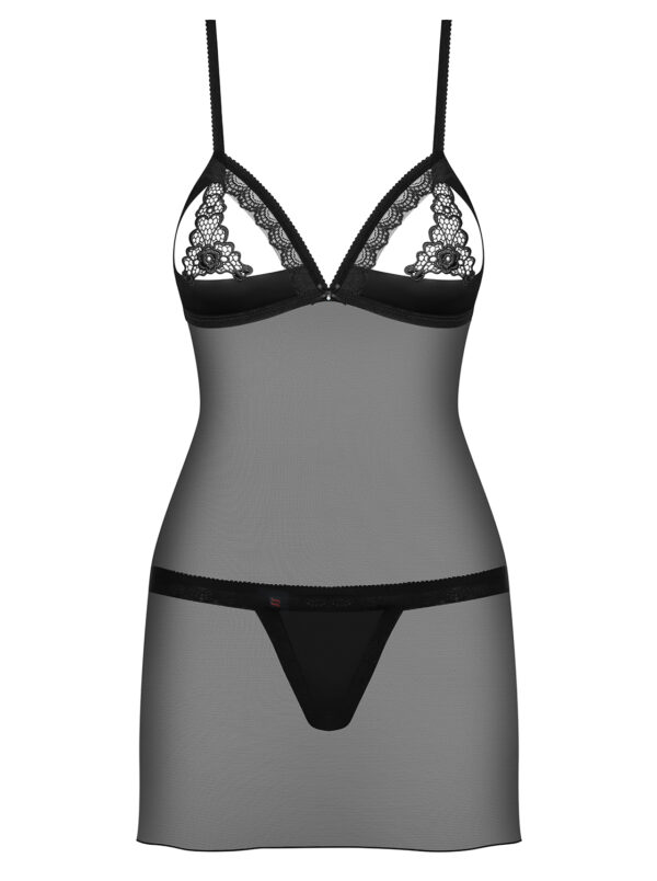 Bielizna 865 CHE 1 koszulka i stringi  S/M - obrazek 3
