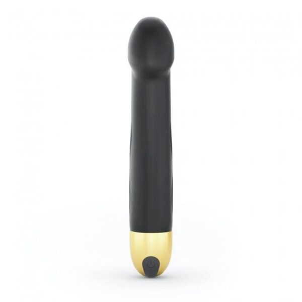 REAL VIBRATION M  BLACK & GOLD  2.0   RECHARGEABLE - obrazek 3