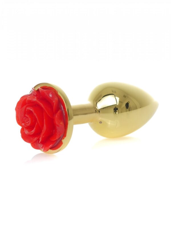 Plug Jewellery Gold PLUG ROSE  Red - obrazek 3