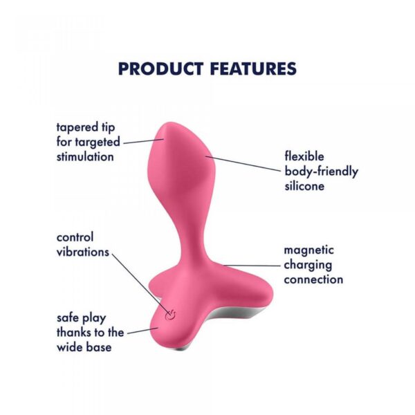 Plug Vibrator Game Changer (Pink) - obrazek 3
