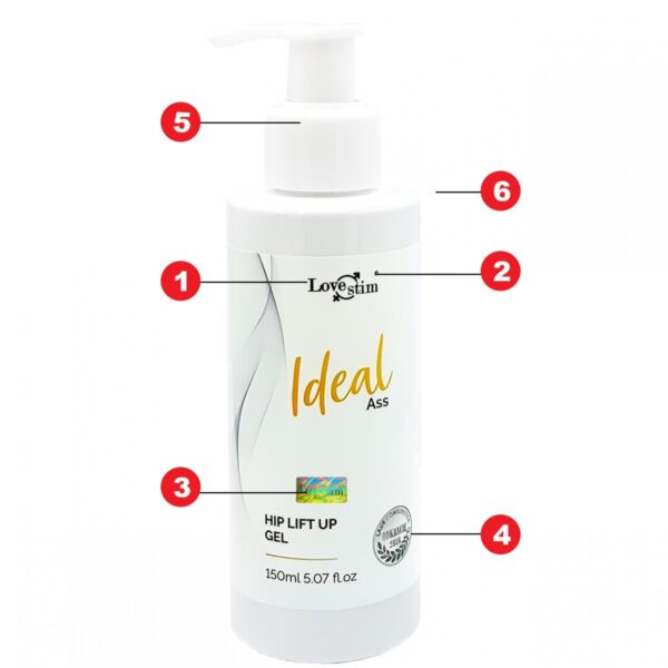 Żel  IDEAL ASS 150 ml - obrazek 3