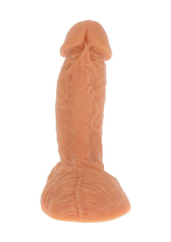 Silicone Vibrating Dildo Light skin tone - obrazek 3