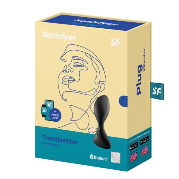 Plug Vibrator Trendsetter Connect App (Black) - obrazek 3