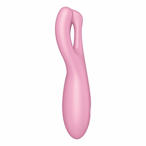 Wibrator Threesome 4 Connect App (Pink) - obrazek 3