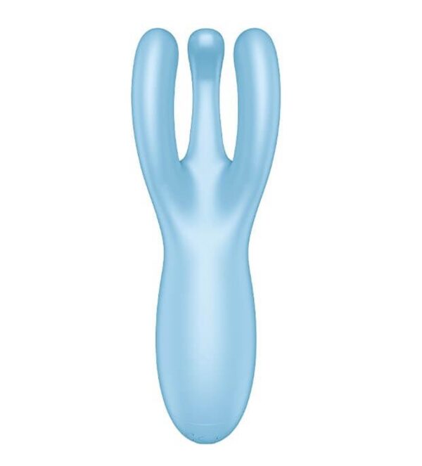 Wibrator Threesome 4 Connect App (Blue) - obrazek 3