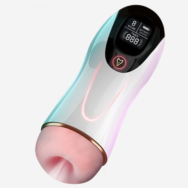 Masturbator Vibration 8 Vibration modes + Interactive function - obrazek 3