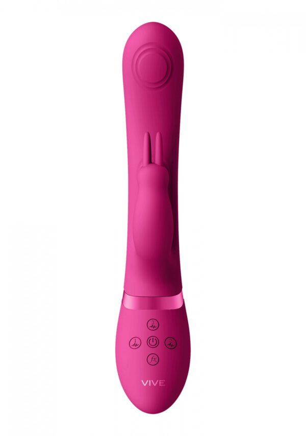 May   Pulse Wave & C spot & G Spot Rabbit   Pink - obrazek 3