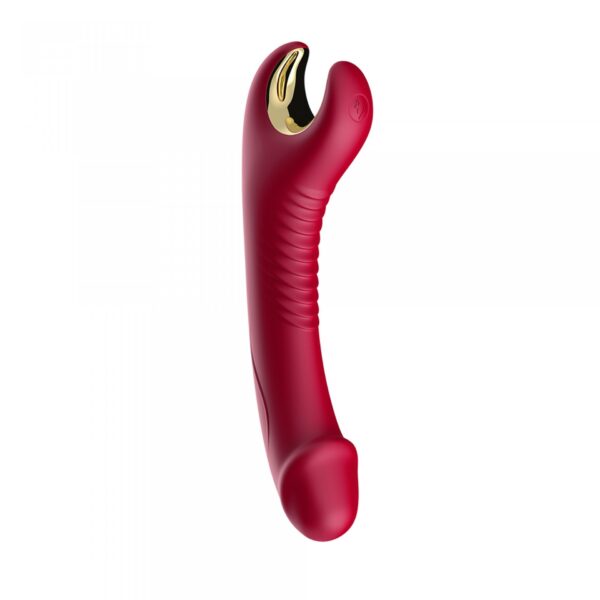 Stymulator silicone 9 vibration function Red - obrazek 3