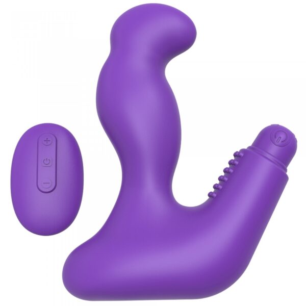 Nexus   Max 20 Remote Control Unisex Massager Purple - obrazek 3