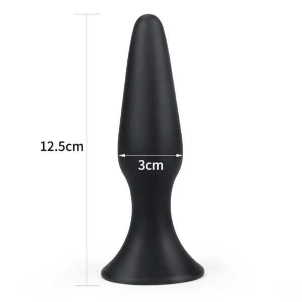 LURE ME Silicone Anal Plug L - obrazek 3
