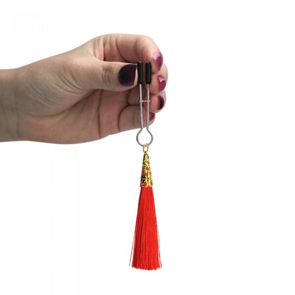 Glamor Tassel Nipple Clamp - obrazek 3