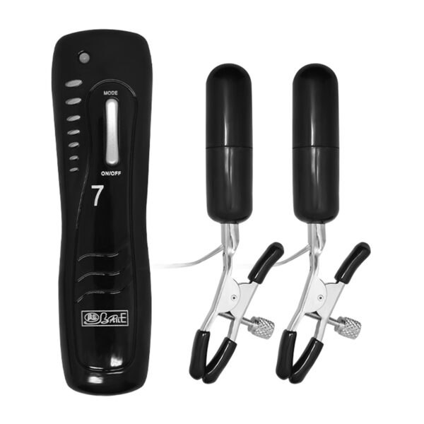 BAILE  Nipple Clamps, 7 vibration functions - obrazek 3