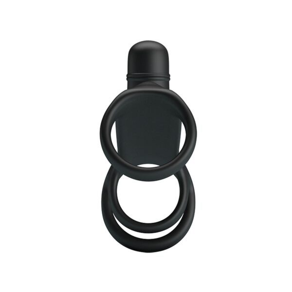 PRETTY LOVE  VIBRATINGPENIS SLING, 10 vibration functions - obrazek 3