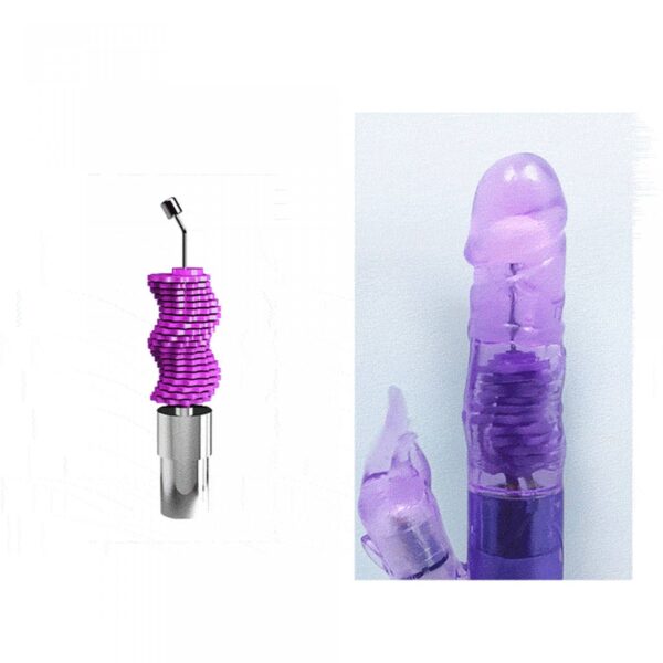 BAILE  HAPPY RABBIT, 3 vibration functions 3 waving modes - obrazek 3
