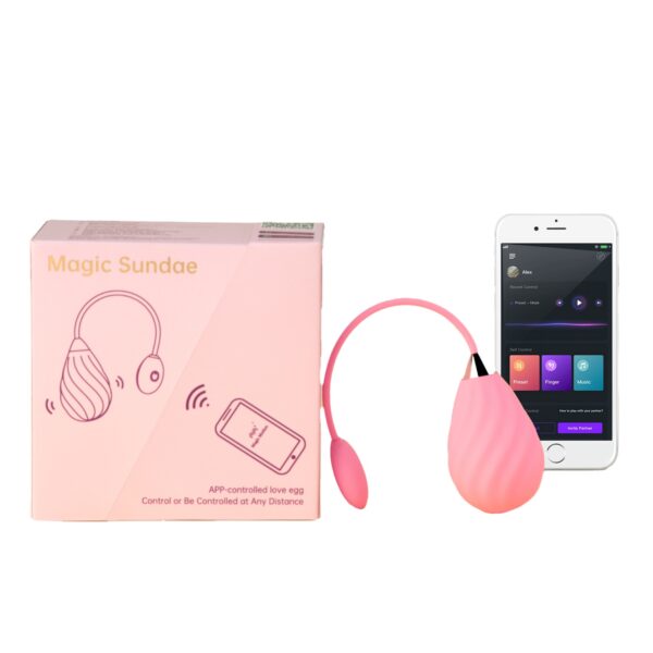 Magic Motion   Magic Sundae App Controlled Love Egg Pink - obrazek 3