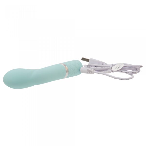 Pillow Talk   Racy Mini Massager Teal - obrazek 3