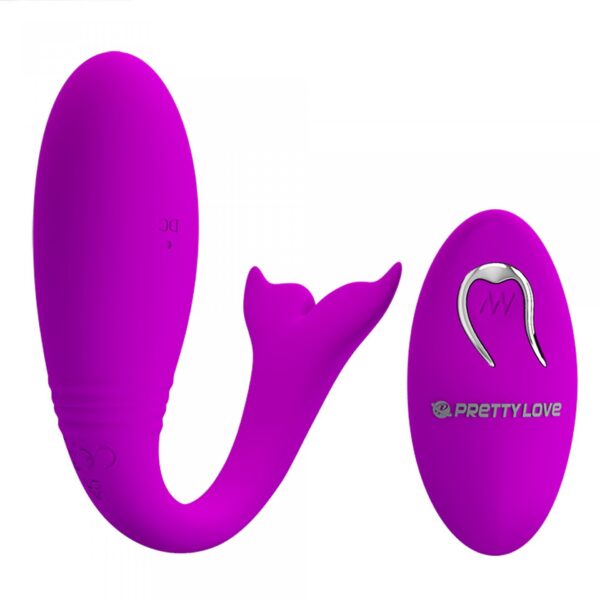 PRETTY LOVE   Jordyn, 12 vibration functions Wireless remote control - obrazek 3