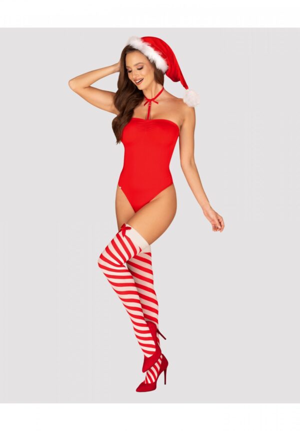 Bielizna Kissmas body czerwone    XS/S - obrazek 3