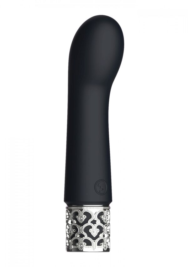Bijou   Rechargeable Silicone Bullet   Black - obrazek 3