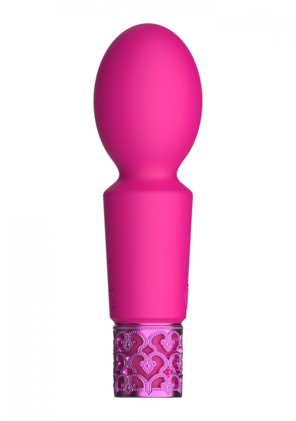 Brilliant   Rechargeable Silicone Bullet   Pink - obrazek 3