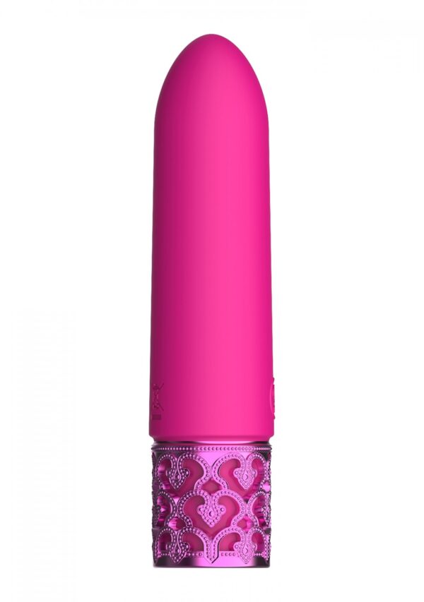 Imperial   Rechargeable Silicone Bullet   Pink - obrazek 3