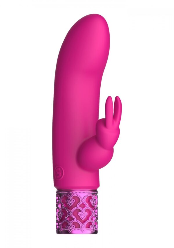 Dazzling   Rechargeable Silicone Bullet   Pink - obrazek 3