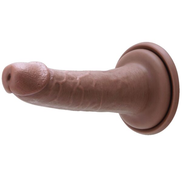 Me You Us Silicone Ultra Cock Caramel 6.5in - obrazek 3