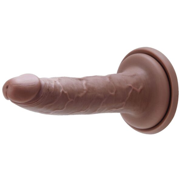 Me You Us Silicone Ultra Cock Caramel 7in - obrazek 3