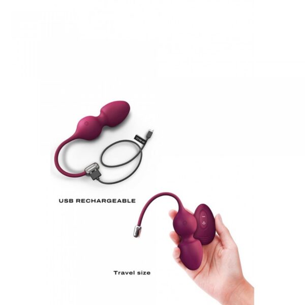 LOVE BALLS PLUM - obrazek 3