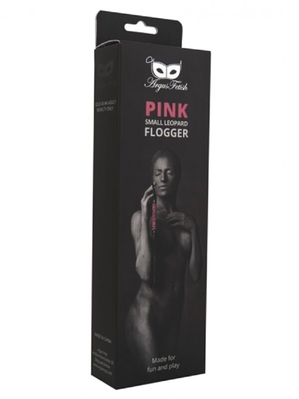 Pink Small Leopard Flogger - obrazek 3