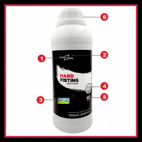 Żel Hard Fisting 1000ml - obrazek 3