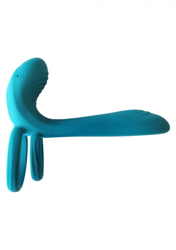 Couples Vibrator Ring Green - obrazek 3