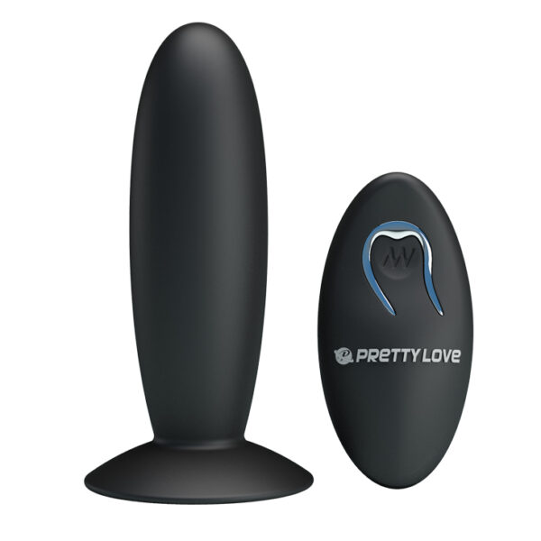 PRETTY LOVE   REMOTE CONTROL VIBRATING PLUG 12 function - obrazek 3