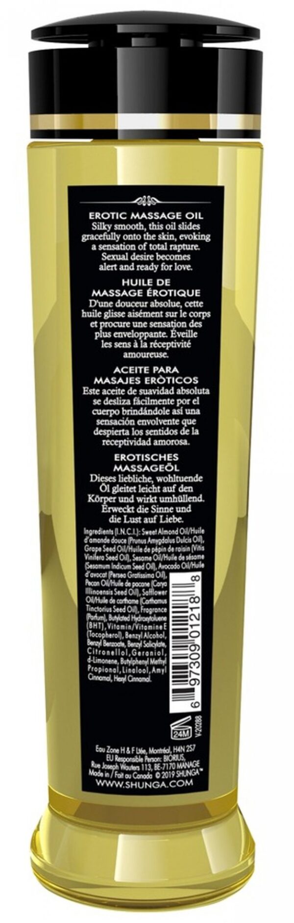 Massage Oil Irresistible ASIAN FUSION - obrazek 3