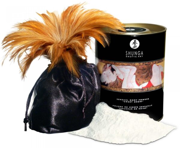 Body Powder Sweet Snow Blazing Cherry - obrazek 3
