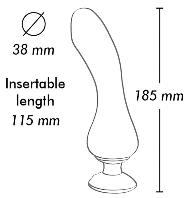 SANYA Intimate Massager Raspberry - obrazek 3