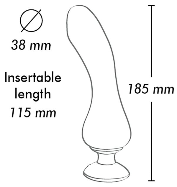 SANYA Intimate Massager Black - obrazek 3